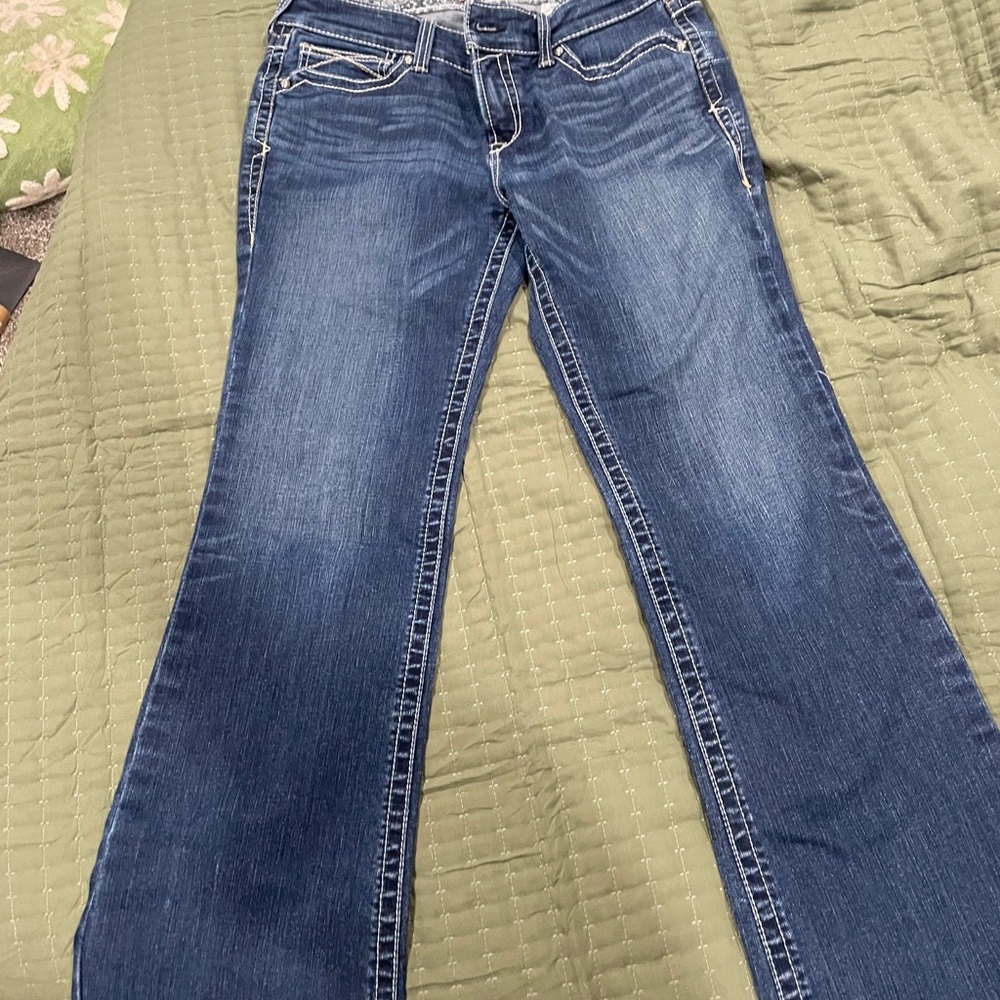 Ariat Women's Flare Blue Jeans